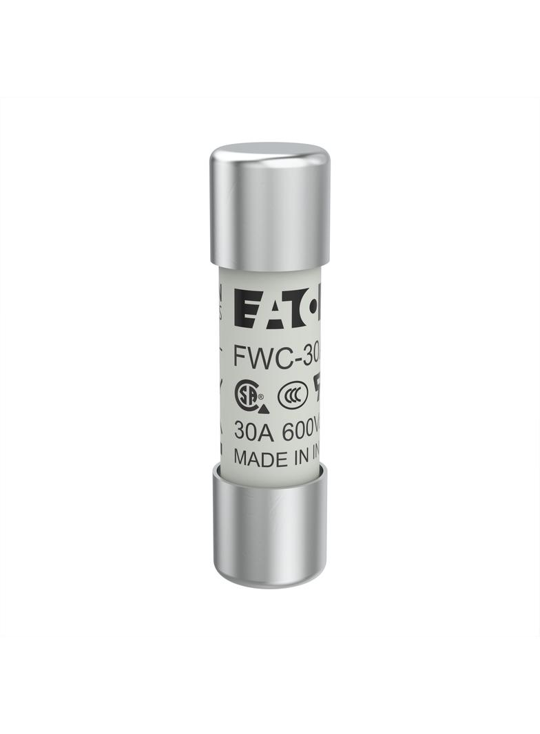 30Amp 600Vac 10x38mm FERRULE FUSE Wkładka szybka 30A AC 600V 10x38 mm aR UL FWC-30A10F EATON