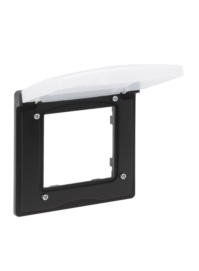 Niloe Step Ramka Pojedyncza IP44- Kolor Czarny 863596 LEGRAND