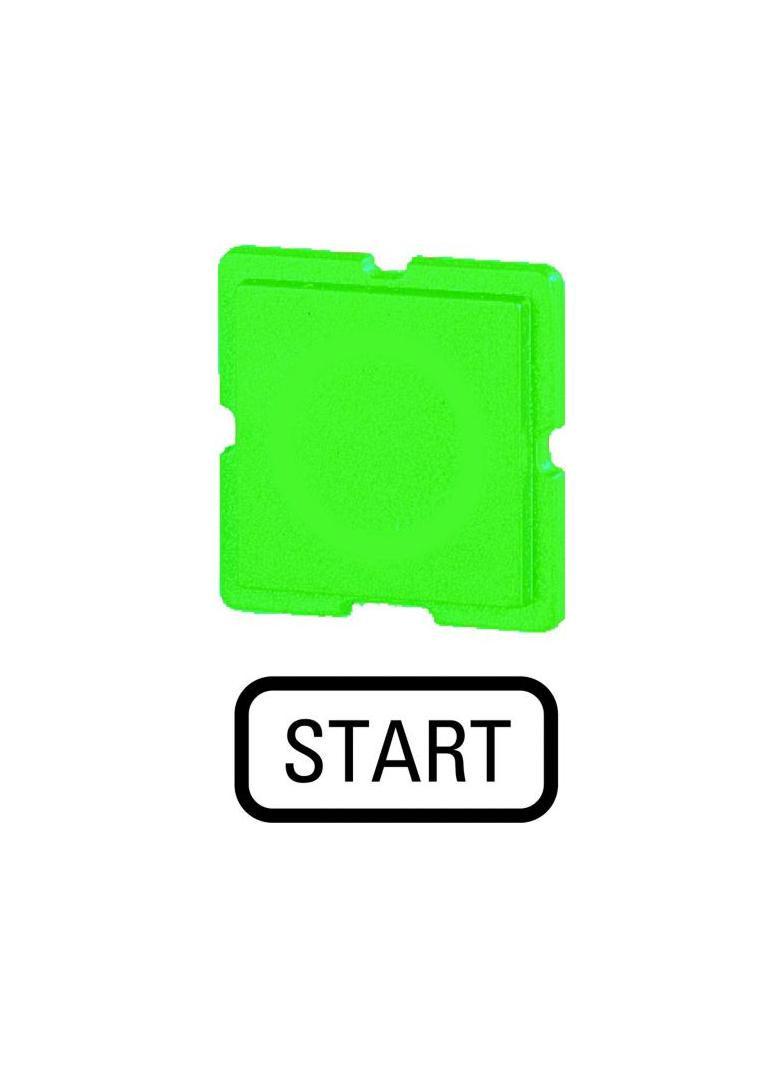 111TQ25 WKŁADKA PRZYCISKU ZIELONA, START