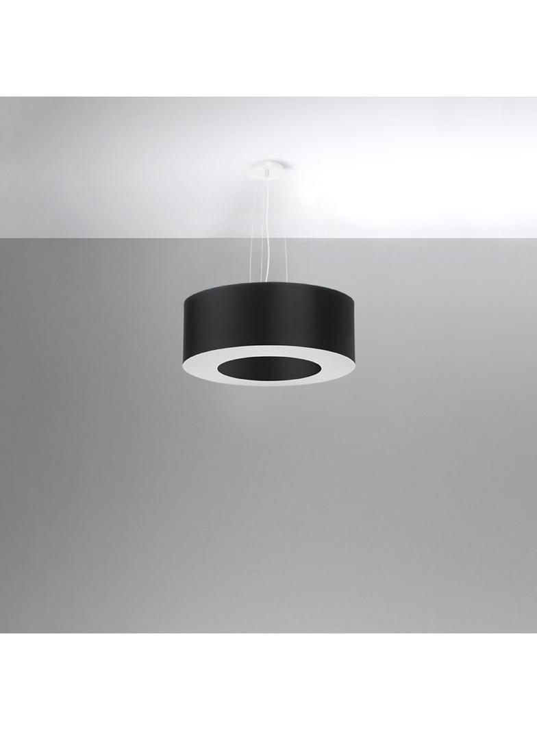 Sollux Żyrandol SATURNO 50 czarny SL.0748