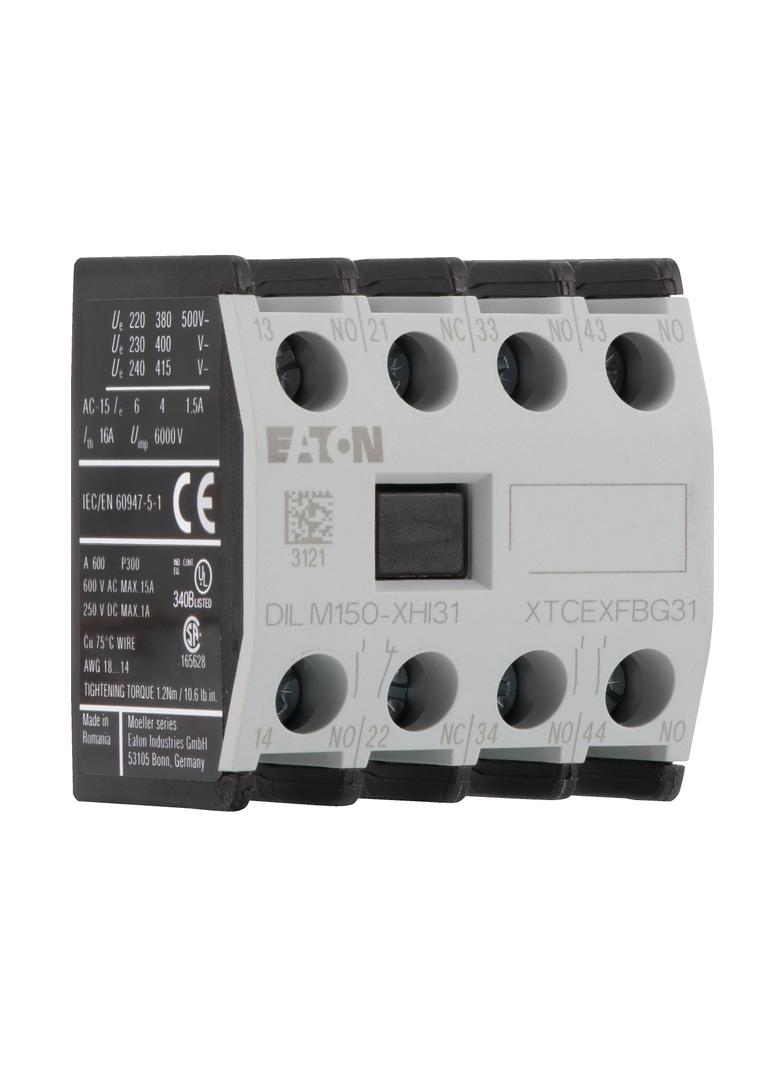 Styk pomocniczy 3Z 1R montaż czołowy DILM150-XHI31 277949 EATON