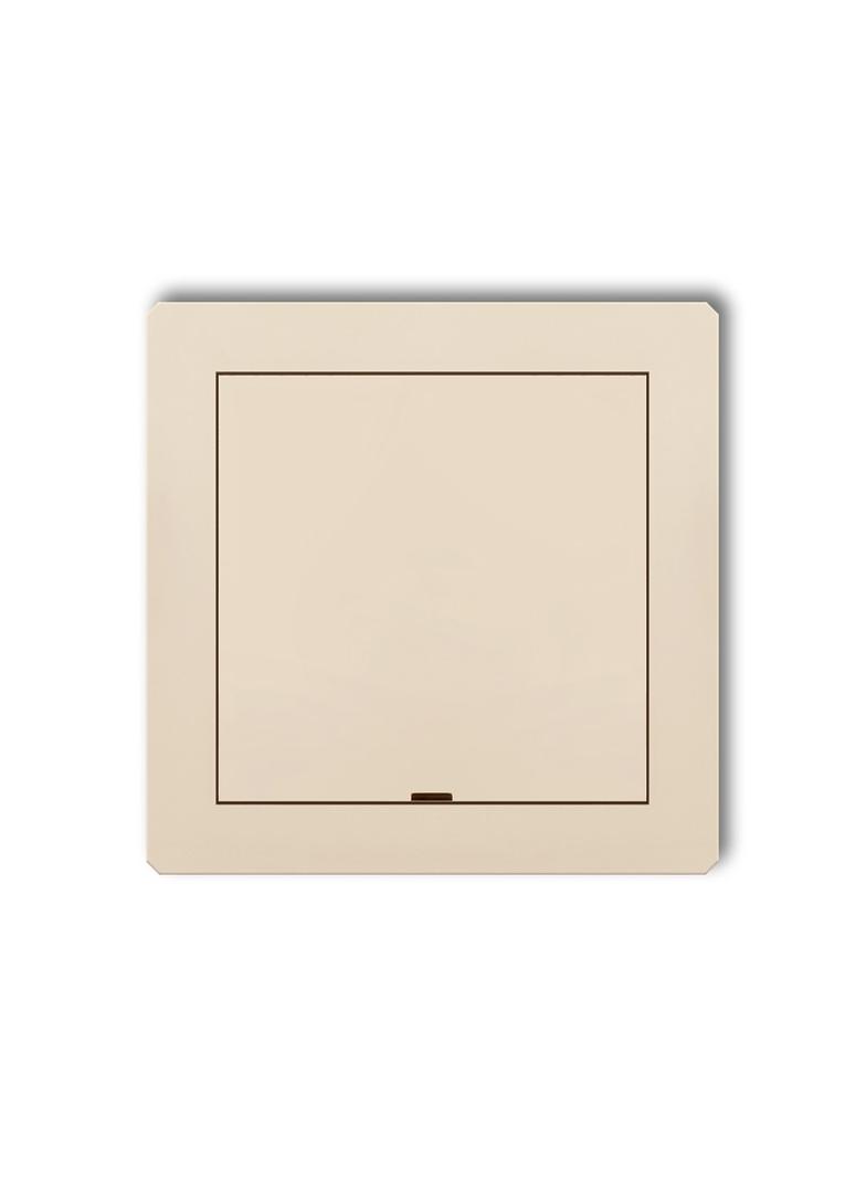 DECO Ramka pośrednia z zaślepką beżowa