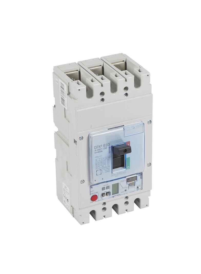 Wyłącznik DPX3 630 S2+P 3P 400A 50Ka 422108 LEGRAND