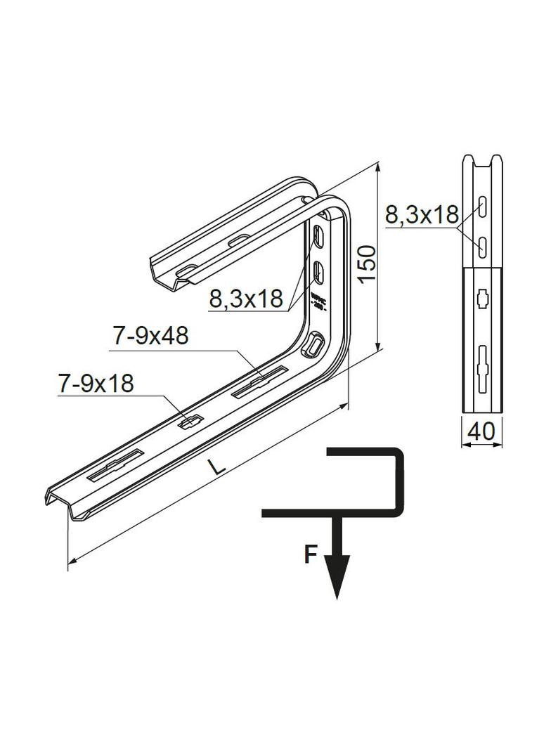 WFMC400 Wspornik fajkowy