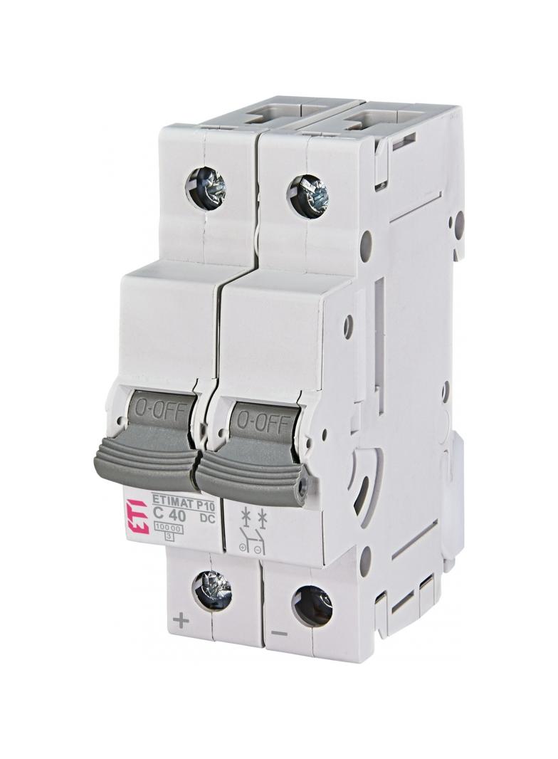 Wyłącznik nadprądowy DCMAT P10-DC 2P C40A 264021100 ETI