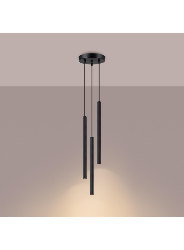 Lampa wisząca ARCHE 3P czarna