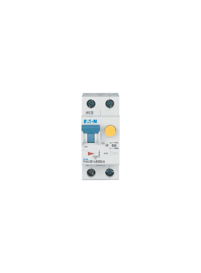 PKNM-20/1N/B/003-A-MW Wyłącznik różnicowonadprądowy 1P+N B20A 30mA typ A 236239 EATON