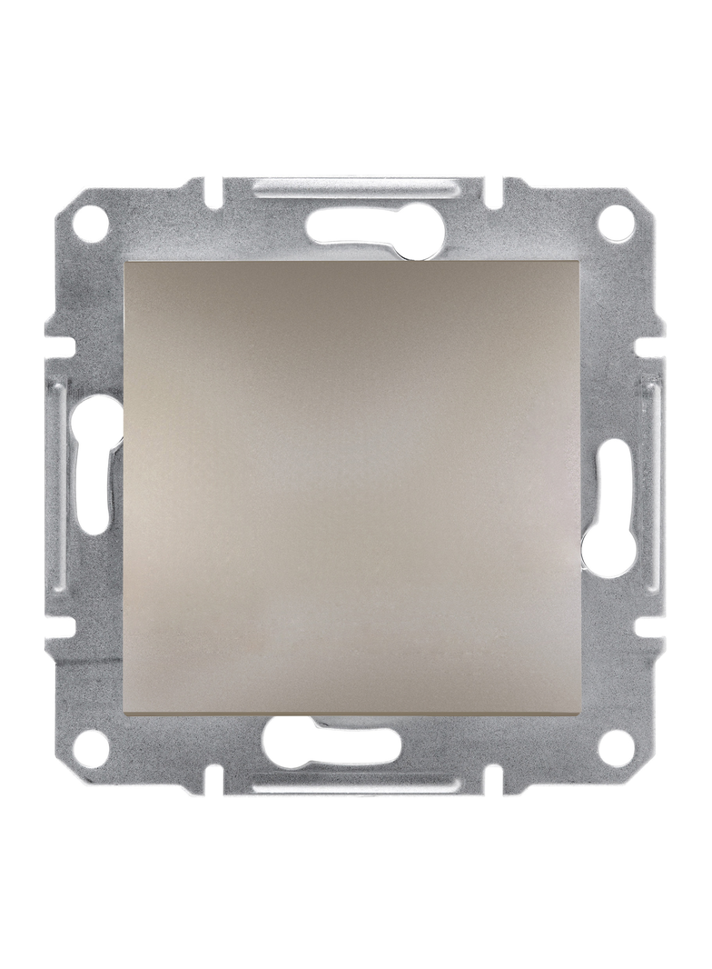 Asfora, zaślepka, bez ramki, brąz