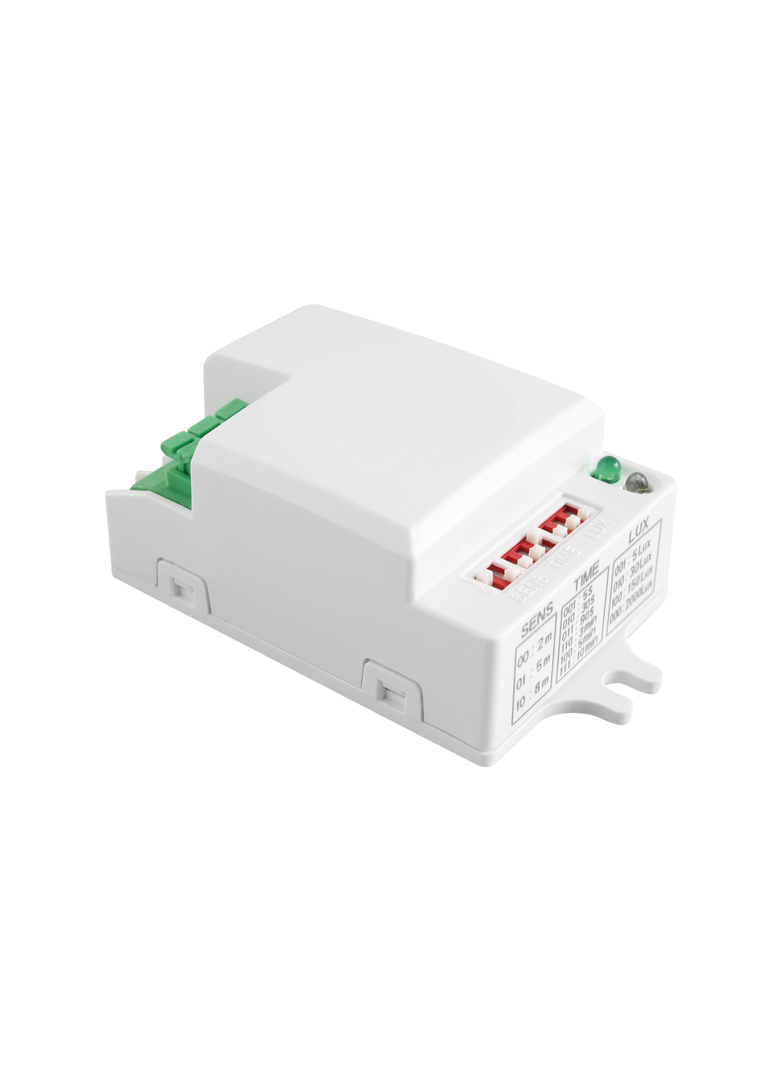 CZUJNIK MIKROFALOWY RUCHU SRC812 MINI, MAX 500W, AC220-240V, 50/60HZ, KĄT DZIAŁANIA 360*, ZASIĘG 2-8