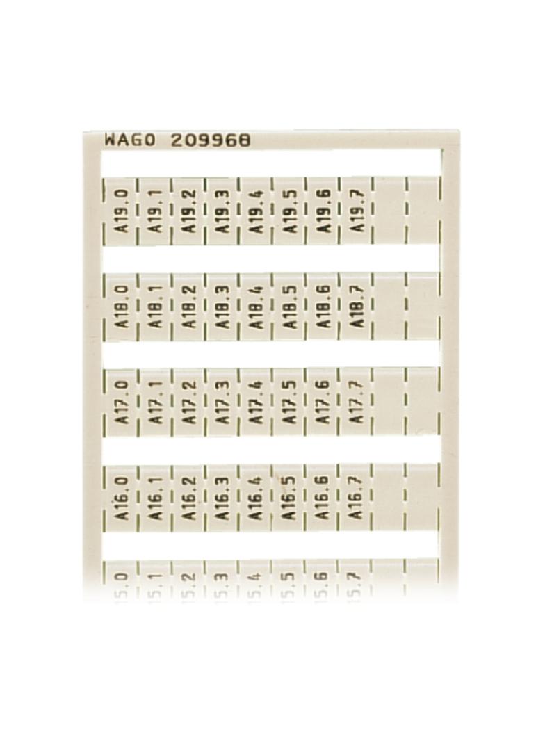 ramka z oznacznikami A10,0...A19,7