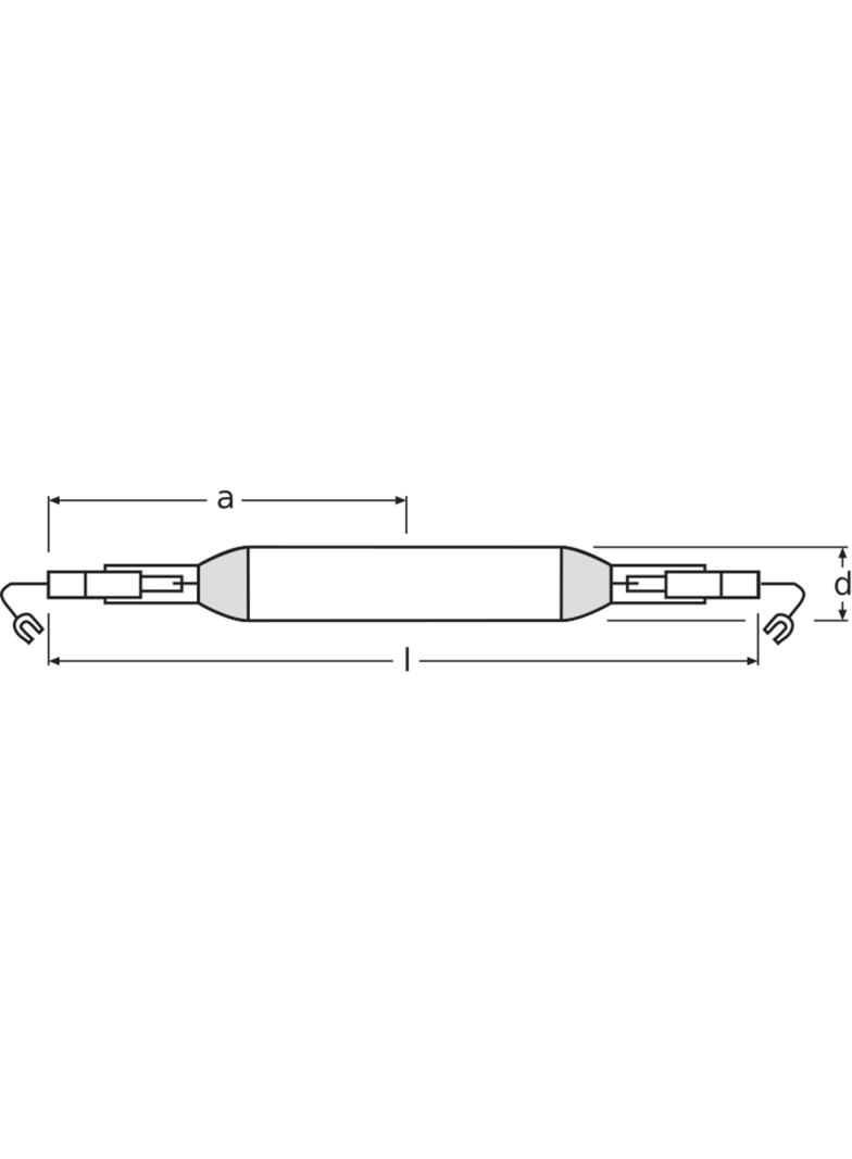 Lampa wyładowcza HQI TS 2000W N/L K12S