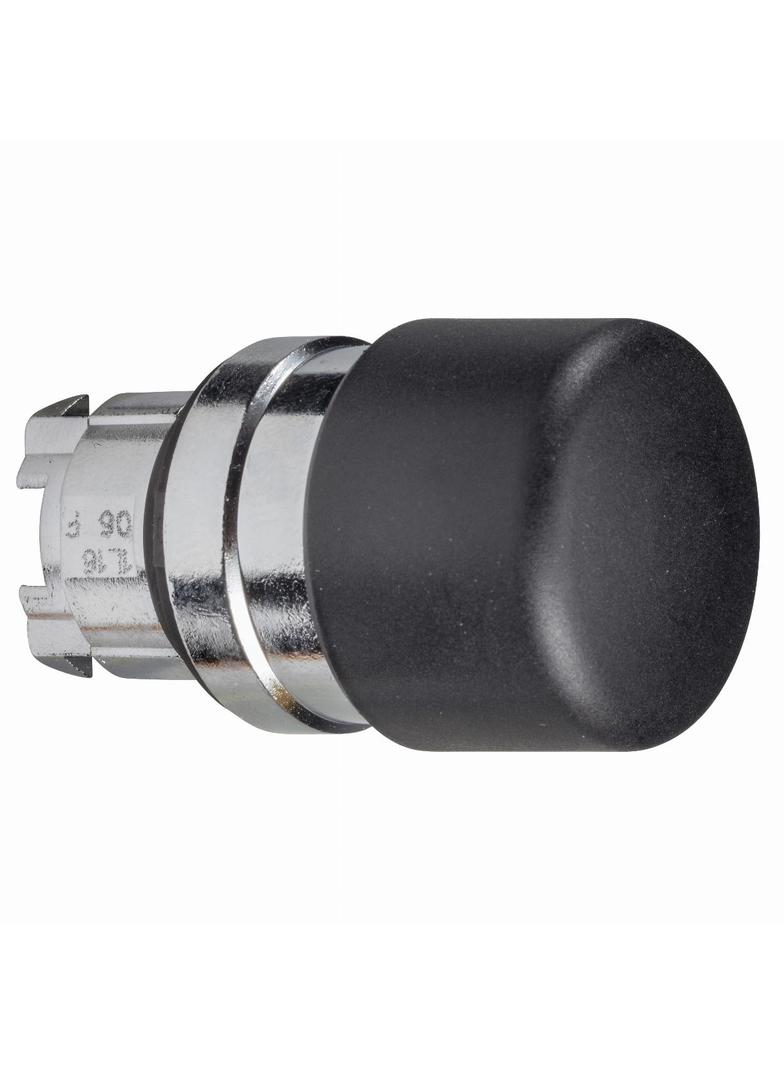 Harmony XB4 Przycisk grzybek fi30 czarny z samopowrotem metalowy ZB4BC24 Schneider