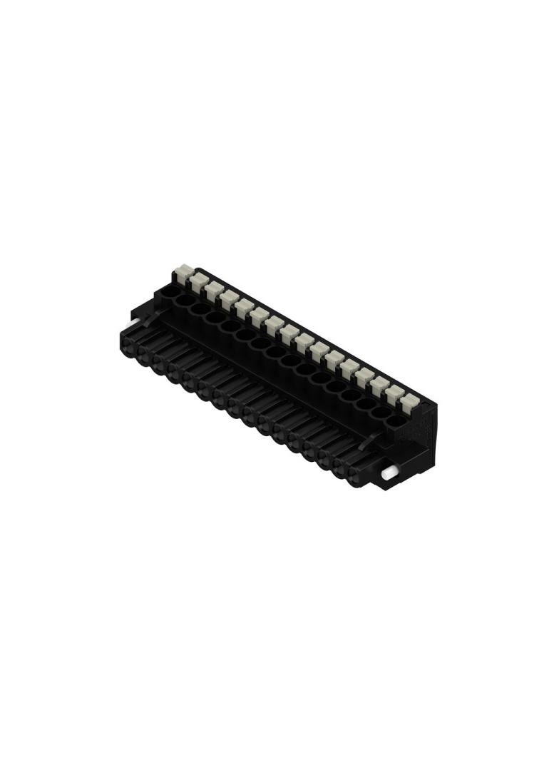 BLF 5.00HC/16/90F SN BK GY BX Wtyk PCB (złącze wiązki), 5.08 mm, Liczba biegunów: 16, PUSH IN, Złącze sprężynowe /18szt./ 1026350000 WEIDMÜLLER
