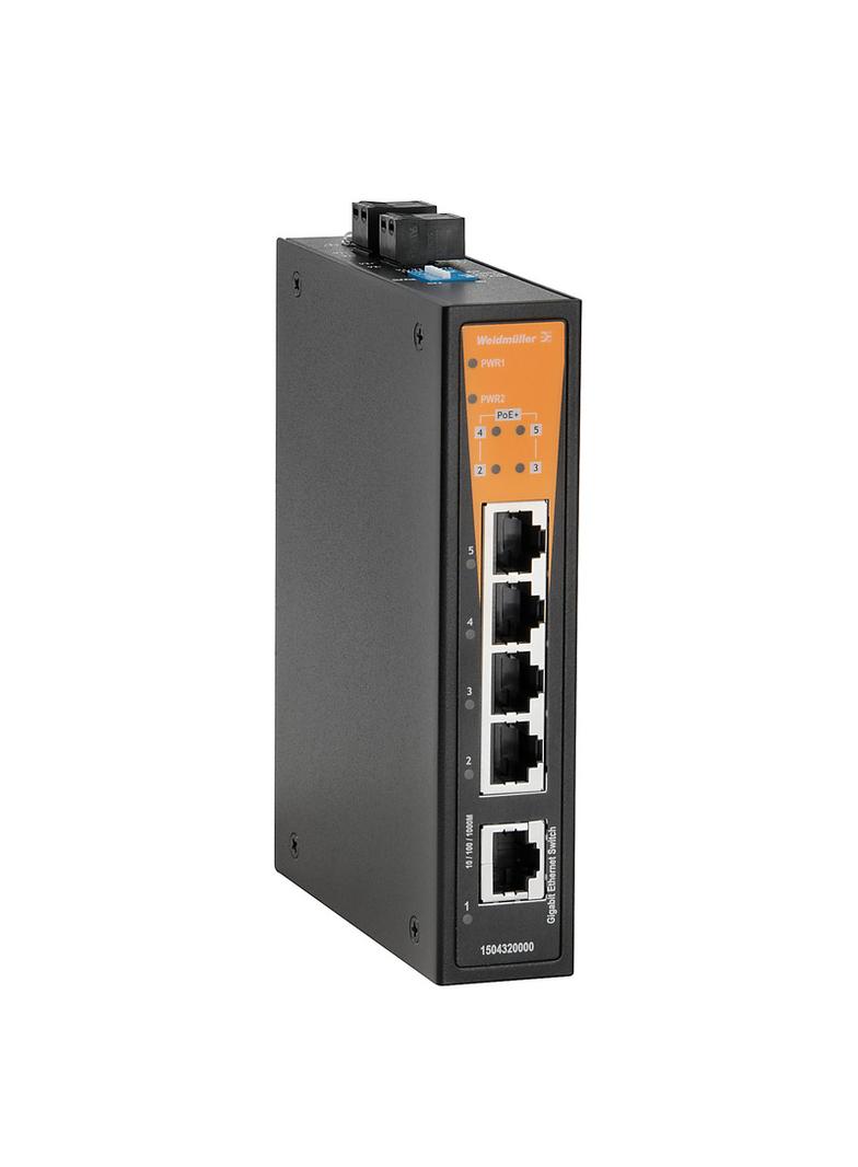 IE-SW-BL05-1GT-4GTPOE Przełącznik sieciowy (switch) WEIDMULLER