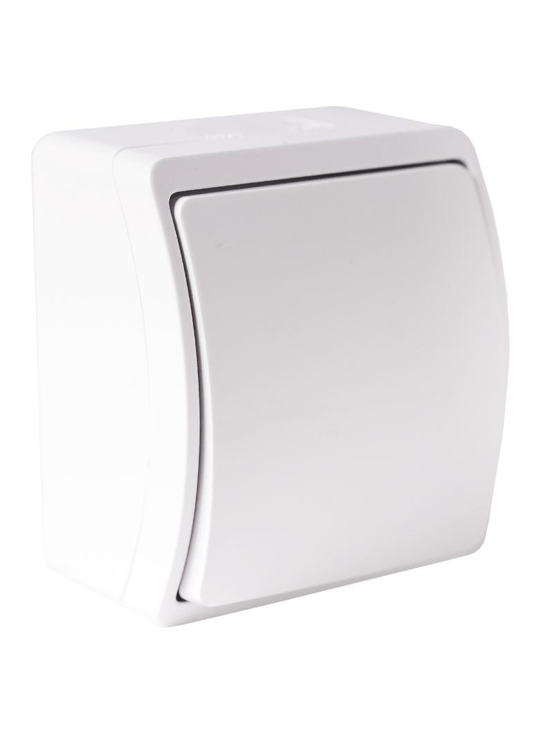 Łącznik jednobiegunowy n/t AQUATIC IP44 biały 10 szt. OR-OE-7100/W/10 ORNO