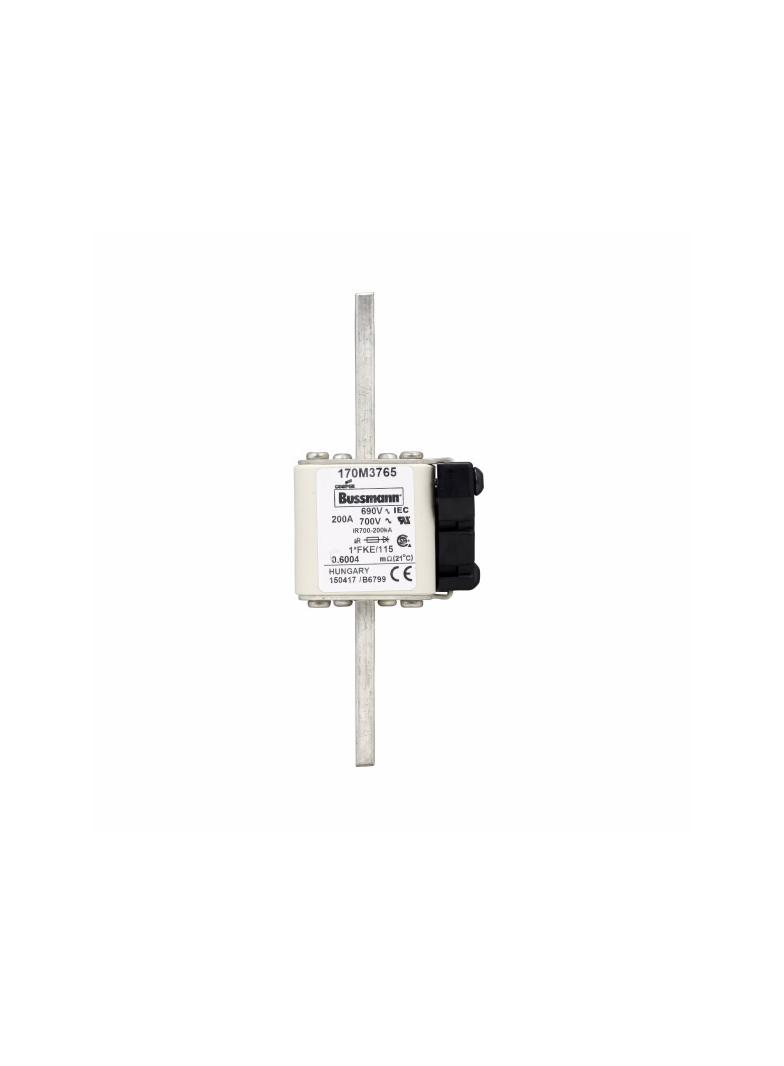 FUSE 200A 690V 1 FKE 115 AR UC Wkładka szybka 200A AC 690V rozmiar 1 45x59x148 mm aR 170M3765 EATON
