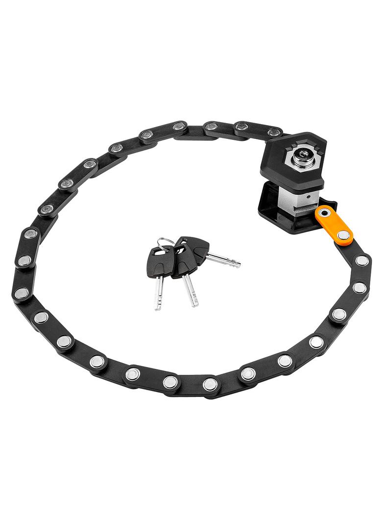 Składana zabezpieczenie roweru na klucz