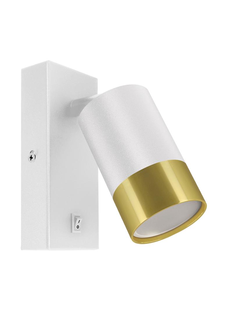 Oprawa dekoracyjna PUZON WLL GU10 WHITE/GOLDEN