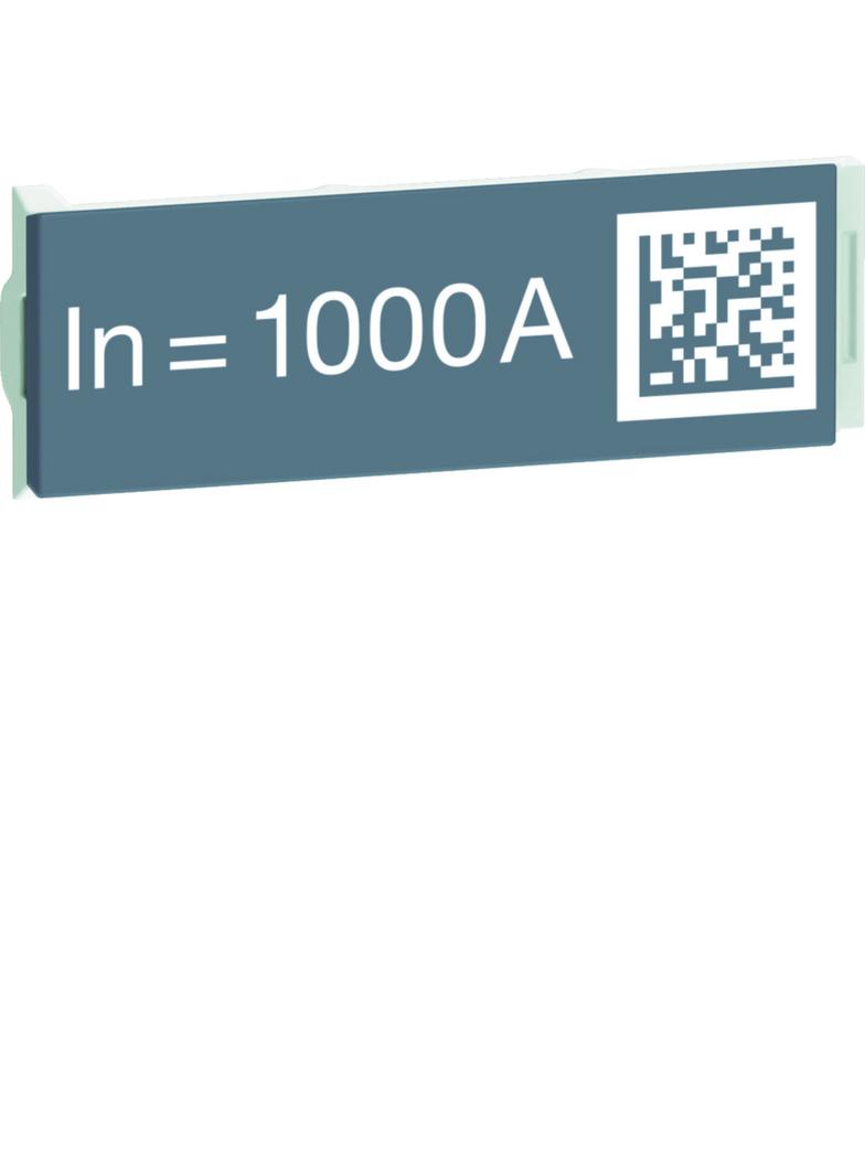 ACB HW1 Wtyczka z oznaczeniem znamionowym wyłącznika 1000A dostarczane luzem HWW467HSA HAGER