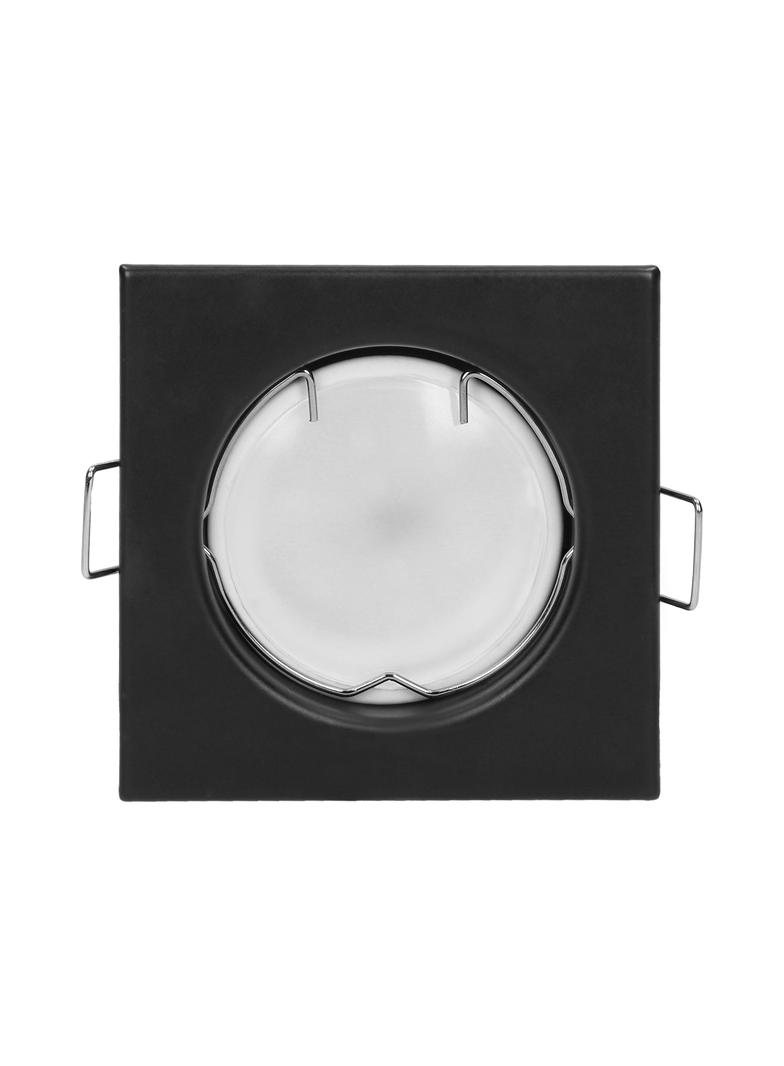 SUTRI SC ramka dekoracyjna oprawy punktowej MR16/GU10 max 50W kwadrat stała czarna AD-OD-6177/B ORNO