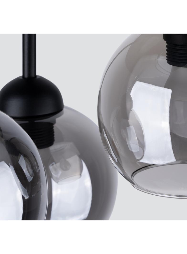 Sollux Żyrandol ALINO 3 czarny SL.1140