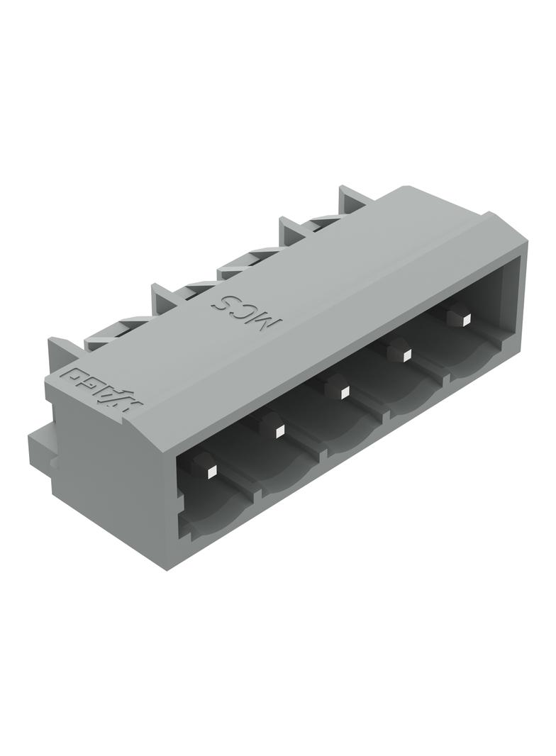 MCS-MIDI Classic wtyk 5-bieg. szary raster 5 mm /200szt./ WAGO