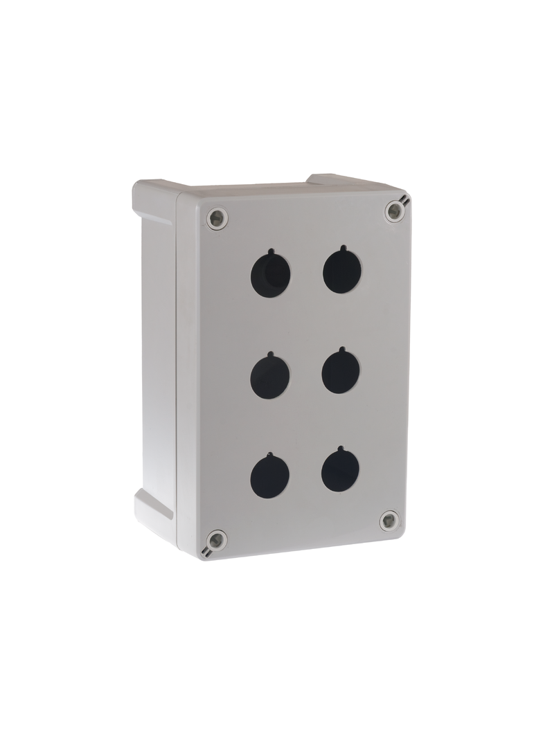 KASETA STEROWNICZA WIELOOTWOROWA PUSTA - 6 OTWORÓW