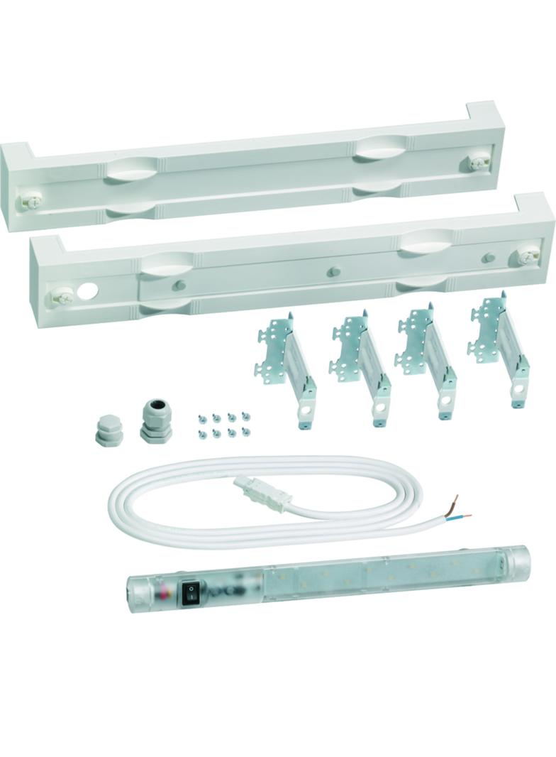 univers N Blok dla oświetl. LED z wył. +pusty blok 75x500mm UG02E1N HAGER