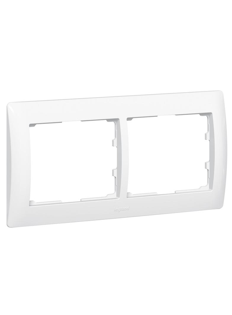 Sistena Life Ramka Arctic Podwójna Pozioma 771002 LEGRAND