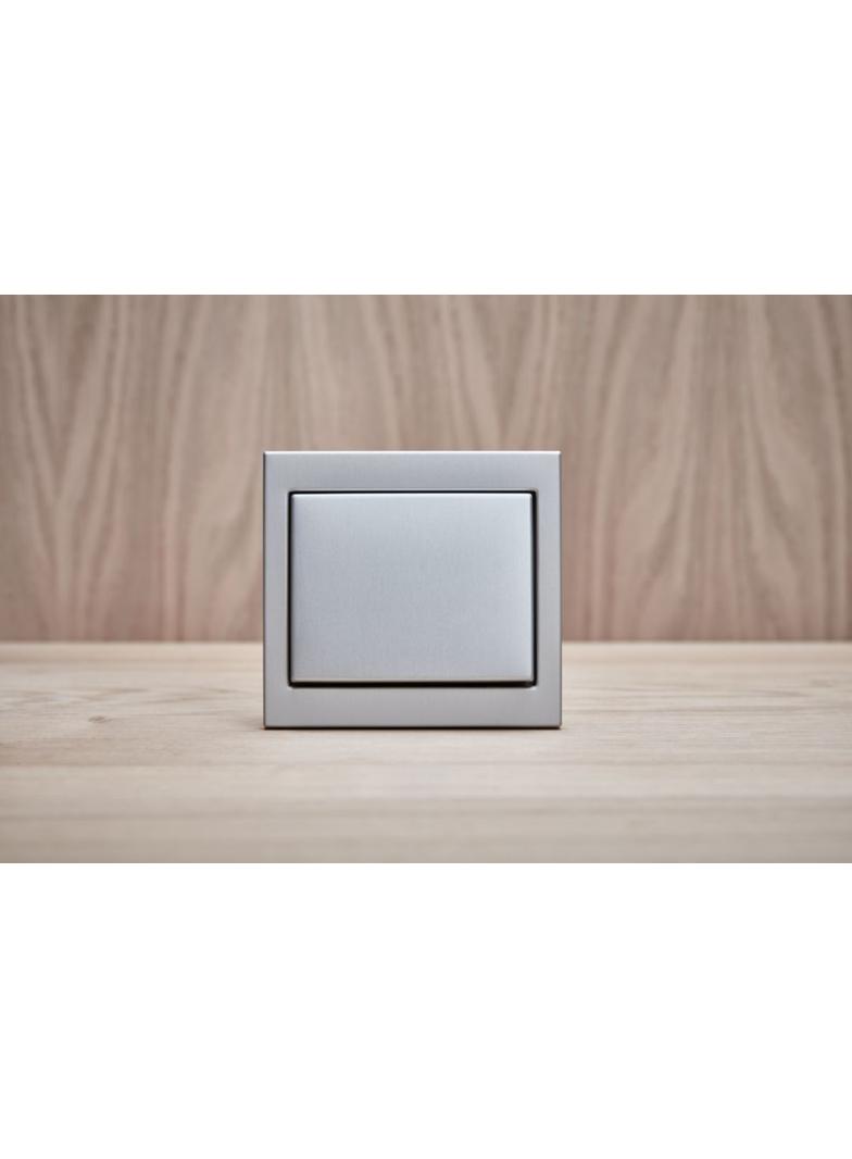 BERKER K.5 Ramka pojedyncza aluminium 13137003 HAGER
