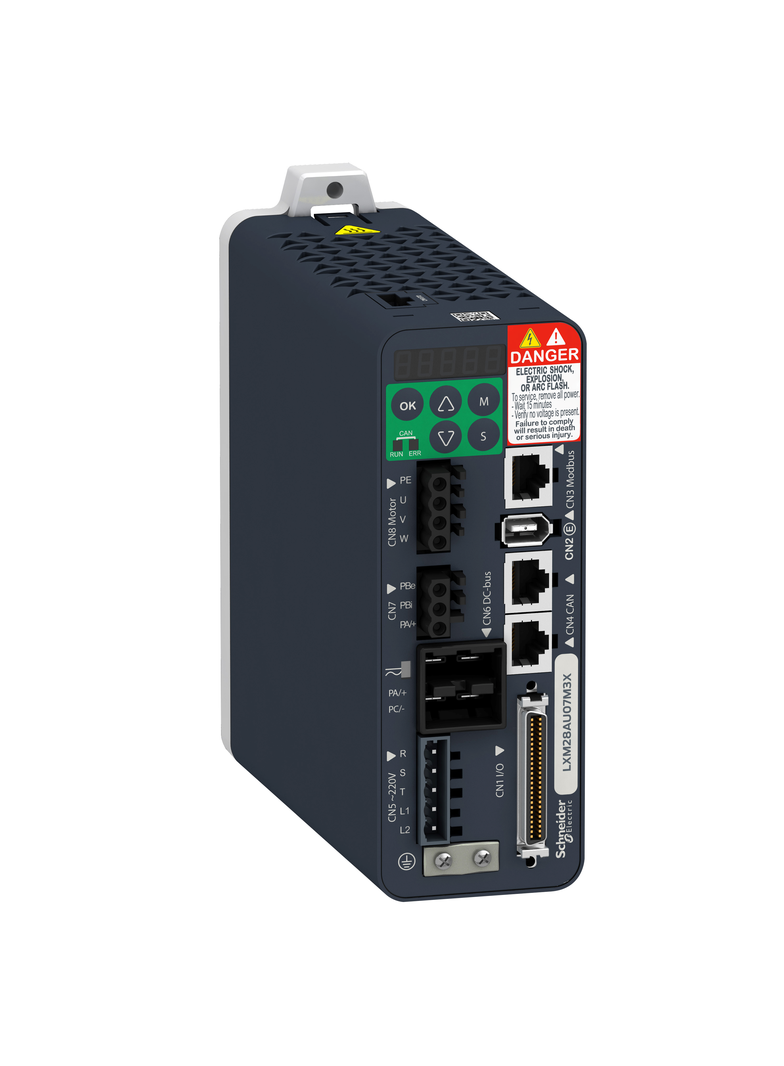 Serwonapęd, Lexium 28, jedno i trójfazowe 200. . . 230 V, 750 W