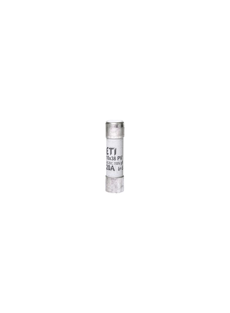 Wkładka topikowa cylindryczna PV gR 700V CH10x38 gR 20A 700V AC DC 002625024 ETI