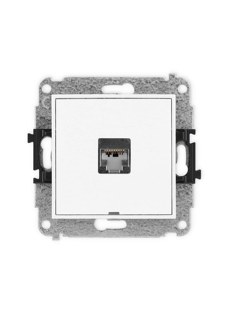 ICON Mechanizm gniazda komputerowego pojedynczego 1xRJ45, kat. 5e, ekranowany, 8-stykowy, bez pola o