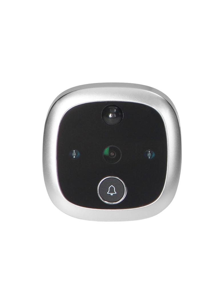 Elektroniczny wizjer do drzwi 4,3" HD z WiFi + Tuya z funkcją nagrywania na kartę Micro SD czujnik O