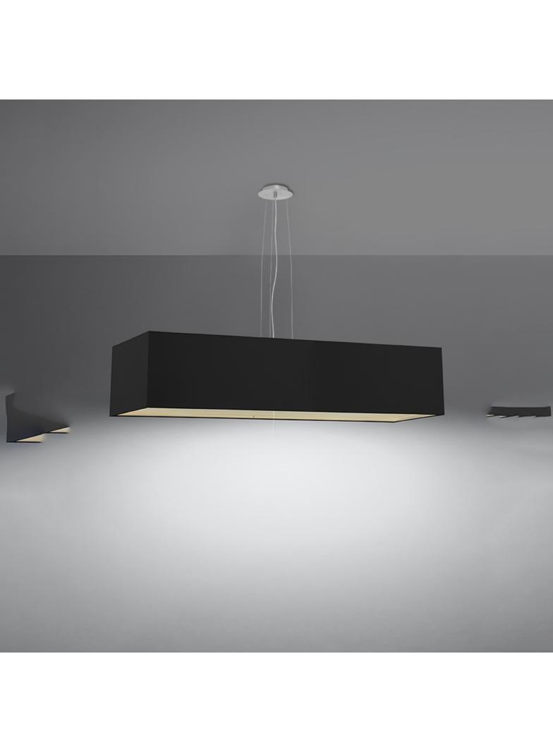 Sollux Żyrandol SANTA 120 czarny SL.0782