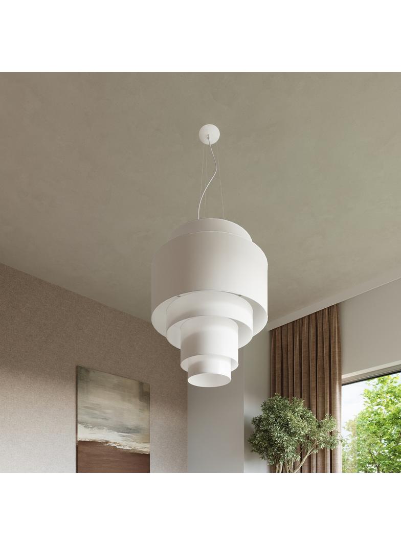 Sollux Żyrandol REFLEXION 50 biały SL.0831