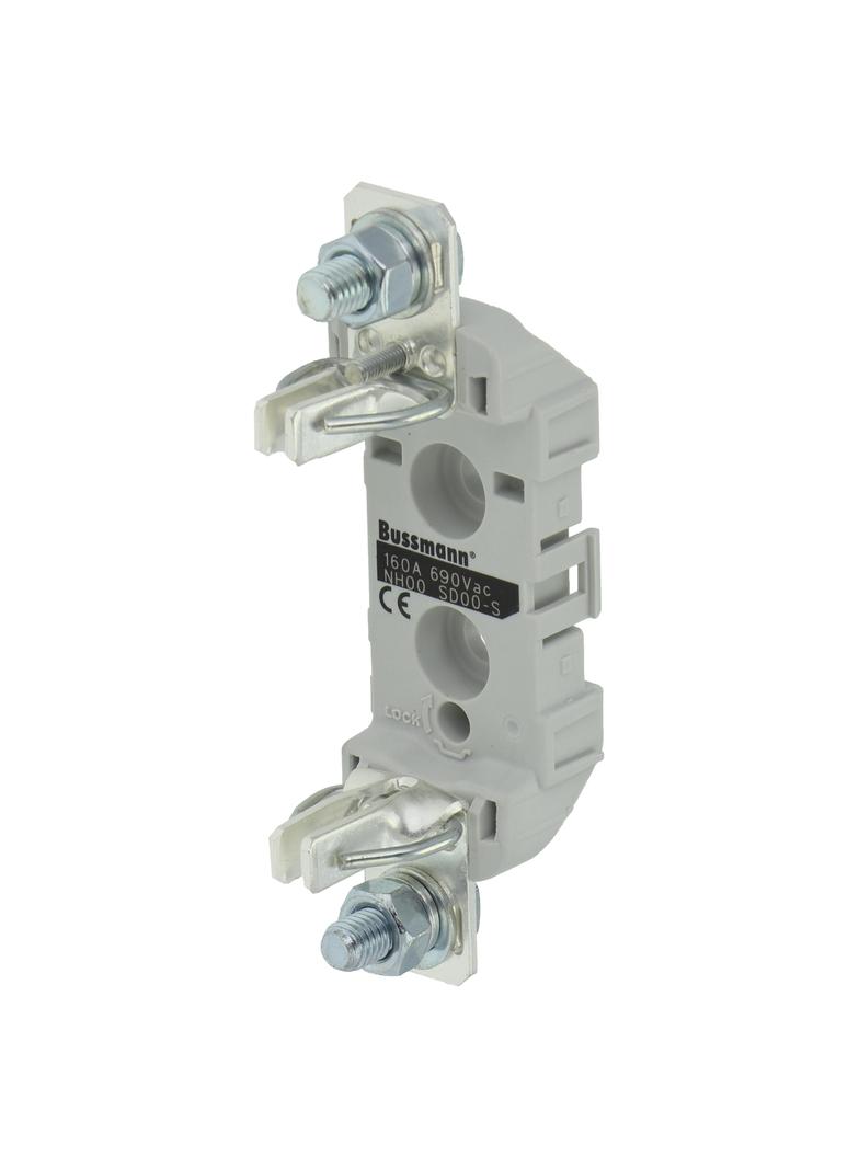 NH00 SINGLE POLE SILVER Podstawa NH000/00 1P 160A mont. na śruby SD00-S EATON