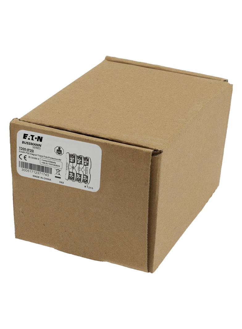 NH00 IP20 Integral Triple COVER Zintegrowana 3-polowa osłona podstawy do TD00-DI TD00-IP20I EATON