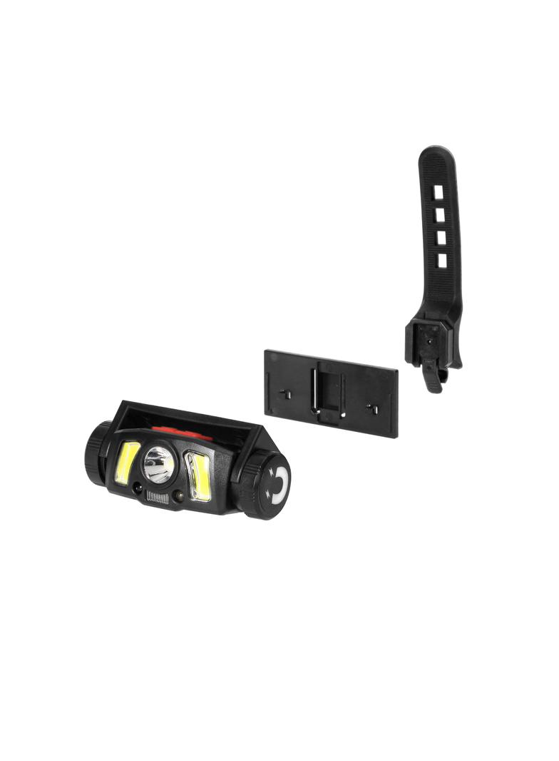 Latarka czołowa/światło rowerowe LED COB + XPG z akumulatorem Li-ion 1200 mAh, czujnik ruchu
