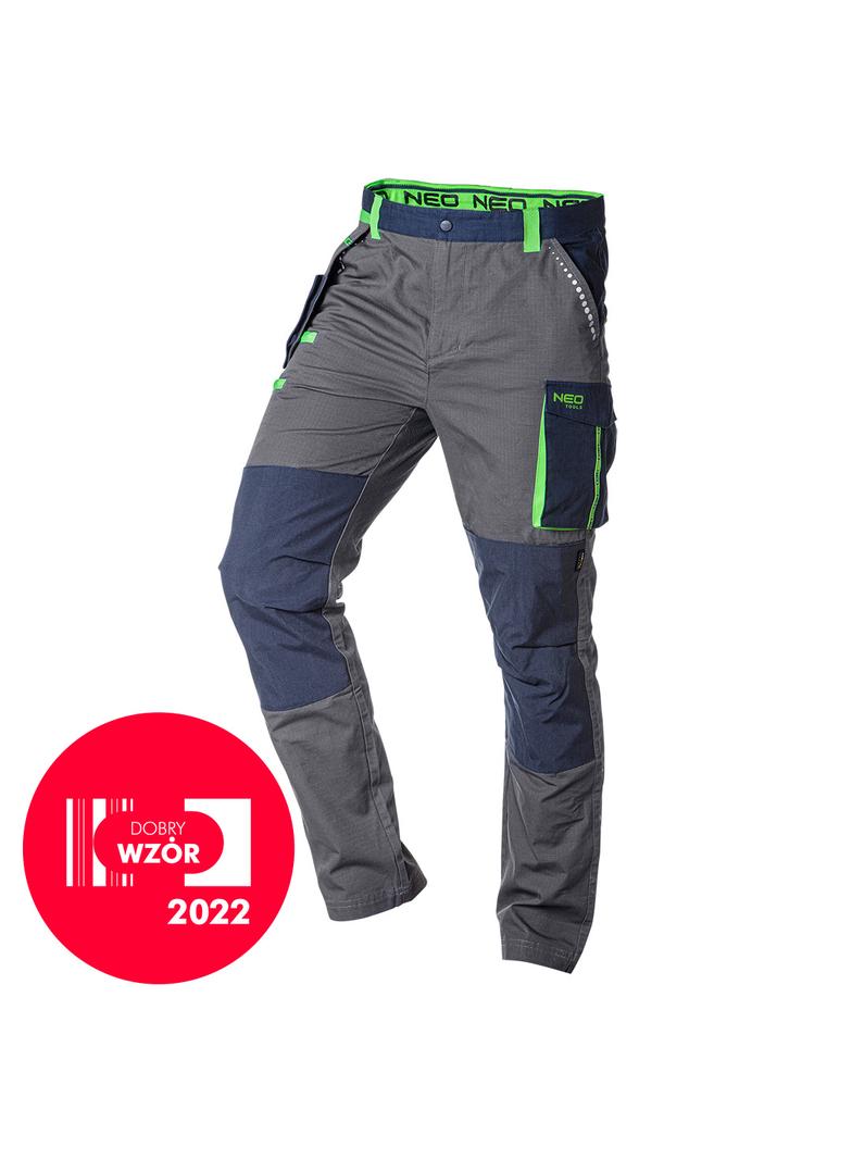 Spodnie robocze PREMIUM, 100% bawełna, ripstop, rozmiar L