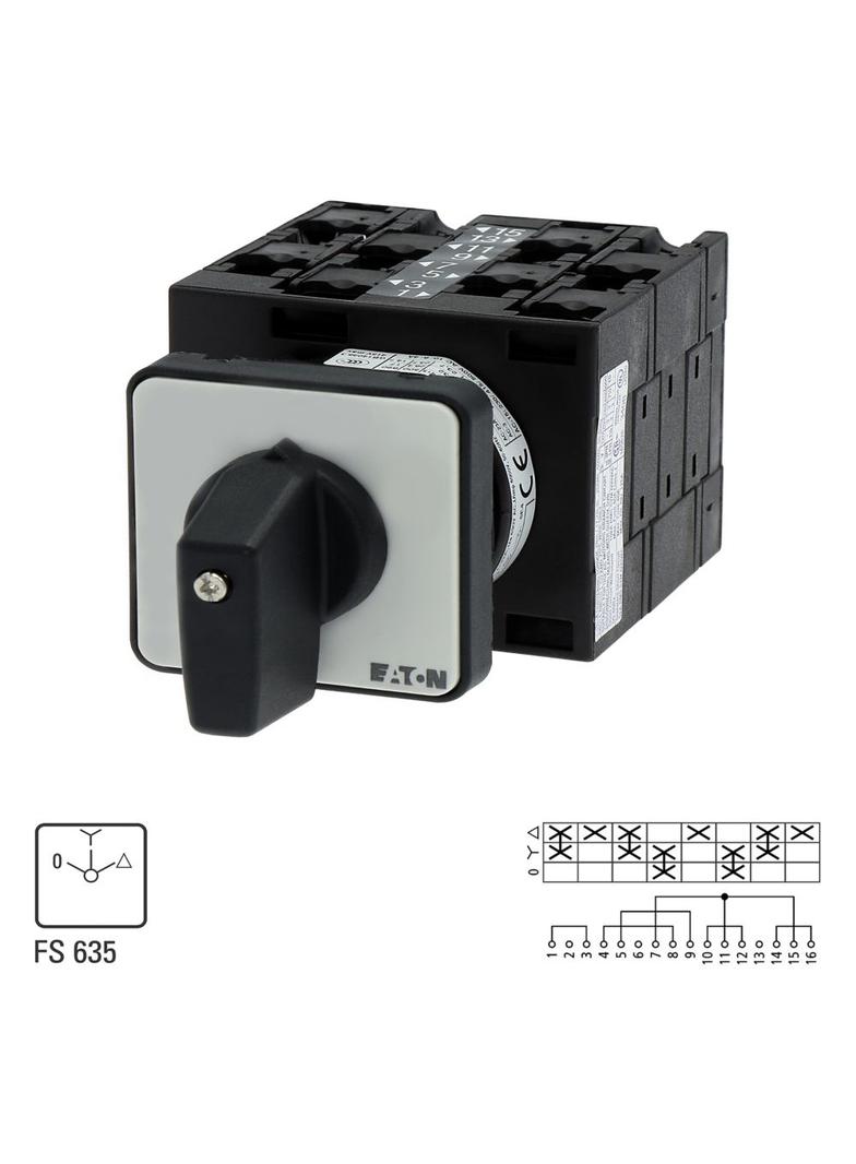 T3-4-8410/E Łącznik krzywkowy 32A 13kW 009657 EATON