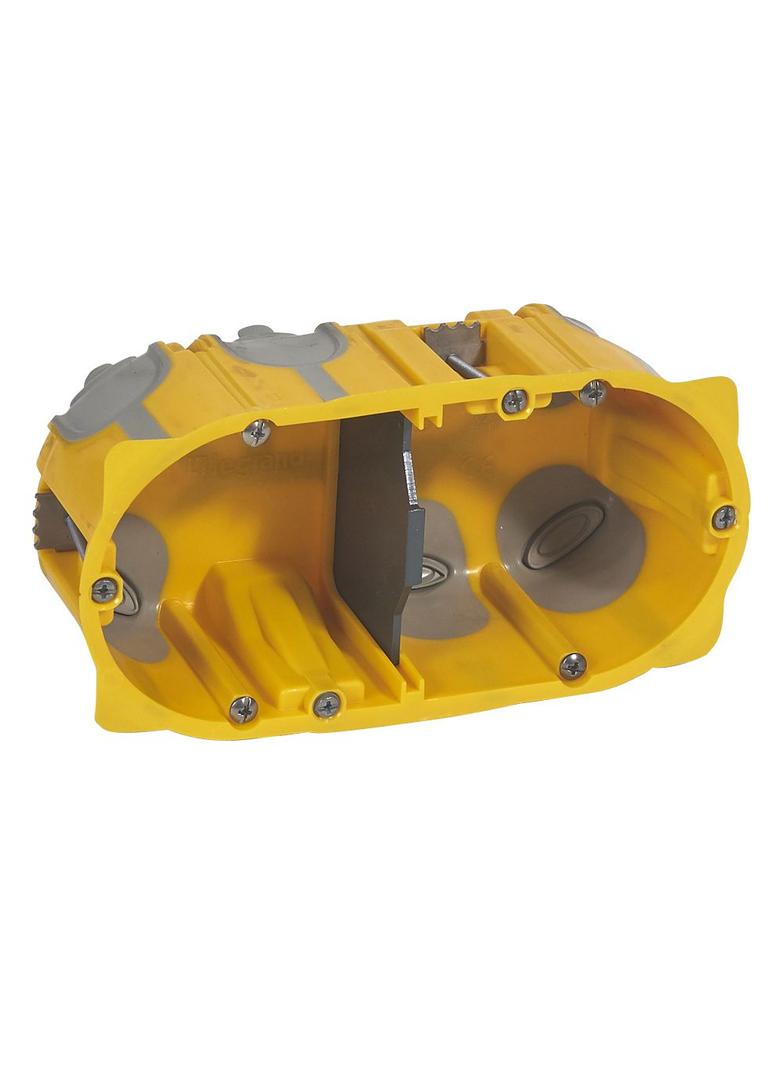 ECOBATIBOX PUSZKA PODWÓJNA DO KARTON-GIPSU Z MEMBRANĄ 50 MM, Legrand