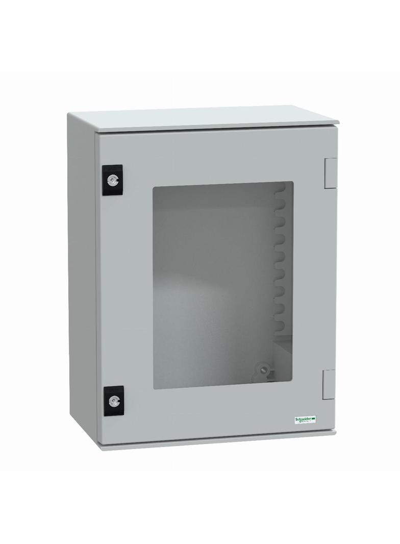 Thalassa Obudowa poliestrowa wisząca PLM z drzwiami transparentnymi IP66 430x330x200 mm