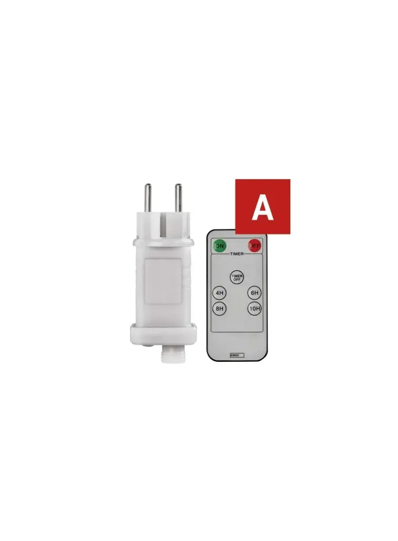 Oświetlenie łączone - zasilacz + pilot, max. 800 LED, timer