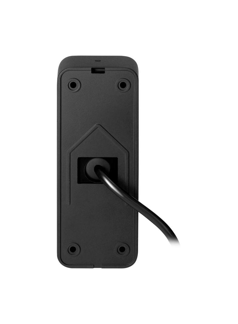 ENIR, zestaw domofonowy jednorodzinny, 2-żyłowy, z czytnikiem breloków, biały