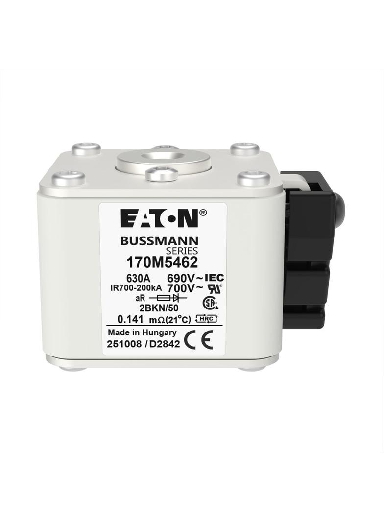 FUSE 630A 690V 2BKN/50 AR UC Wkładka szybka 630A AC 690V rozmiar 2 aR IEC UL 170M5462 EATON