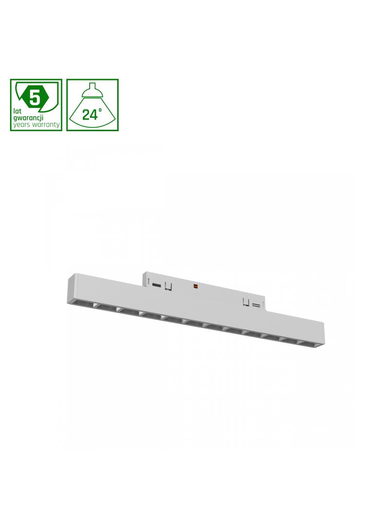 SYSTEM SHIFT NANO - GRID S OPRAWA LINIOWA 196X12X30MM 10W 24ST BIAŁY 5 LAT GW.