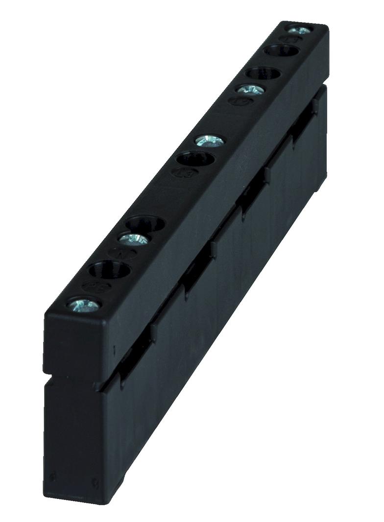 BBS-60/4 Nośnik izolacyjny szyn prądowych o rozstawie 60 mm, 4-bieg.