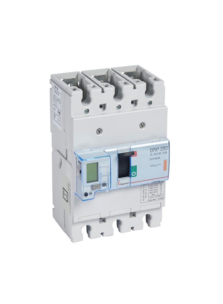 Wyłącznik DPX3 250 El Sg 3P 40A 25Ka 420502 LEGRAND