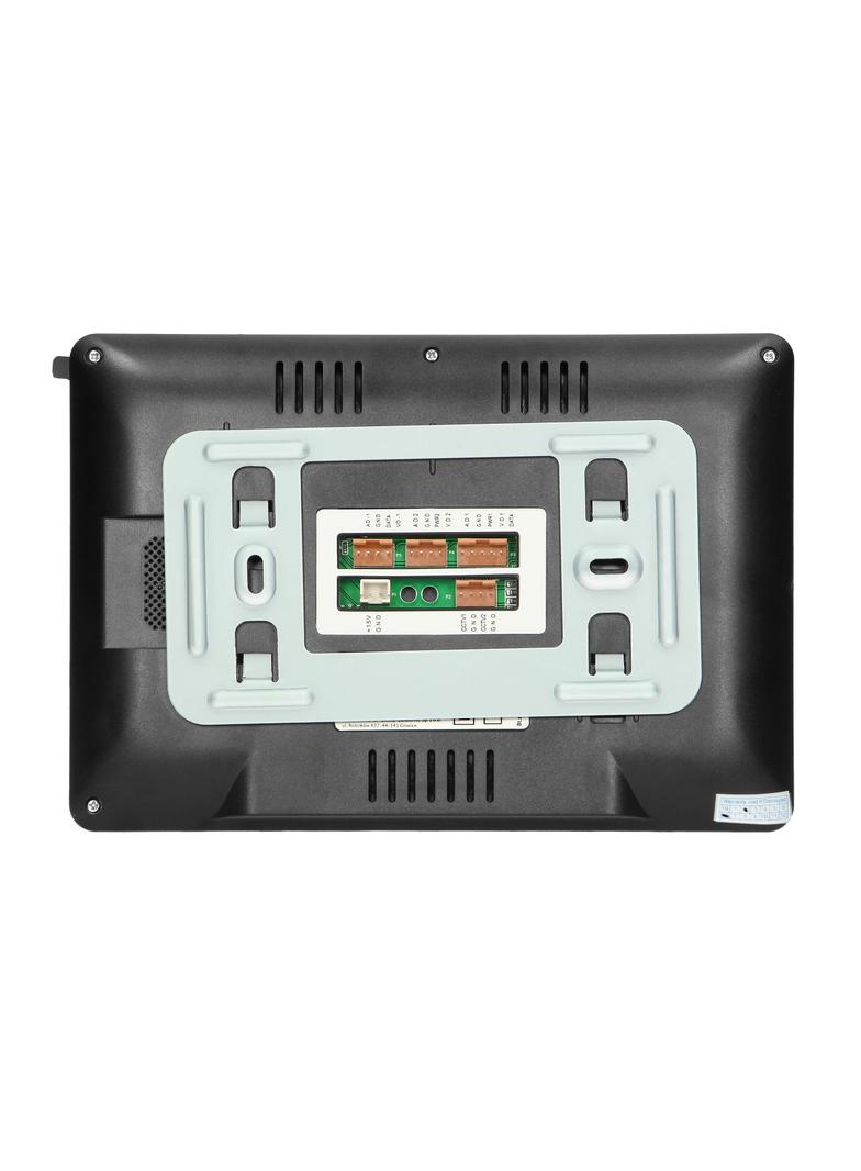 Zestaw wideodomofonowy bezsłuchawkowy kolor LCD 7" menu OSD sterowanie bramą czarny NOVEO OR-VID-EX-